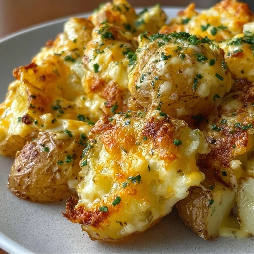 3-Ingredient Cheesy Ranch Potatoes