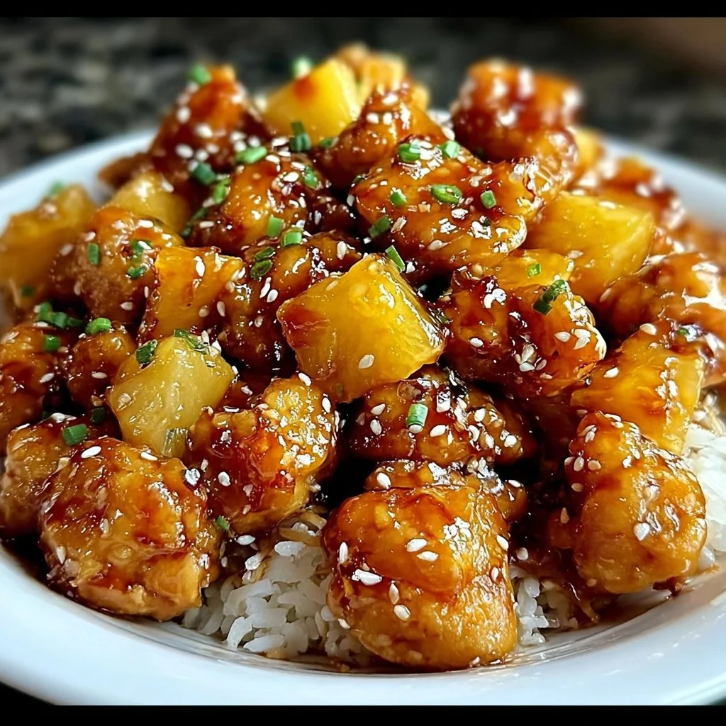 Brown Sugar Pineapple Chicken