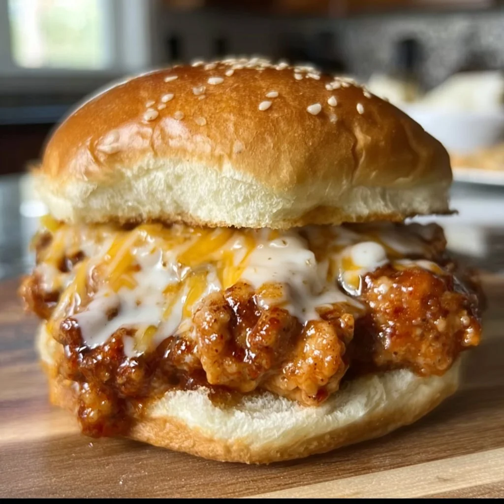 Cajun Chicken Sloppy Joes