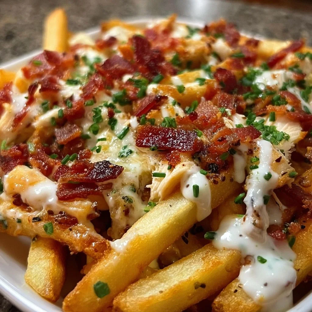 Chicken Bacon Ranch Fries