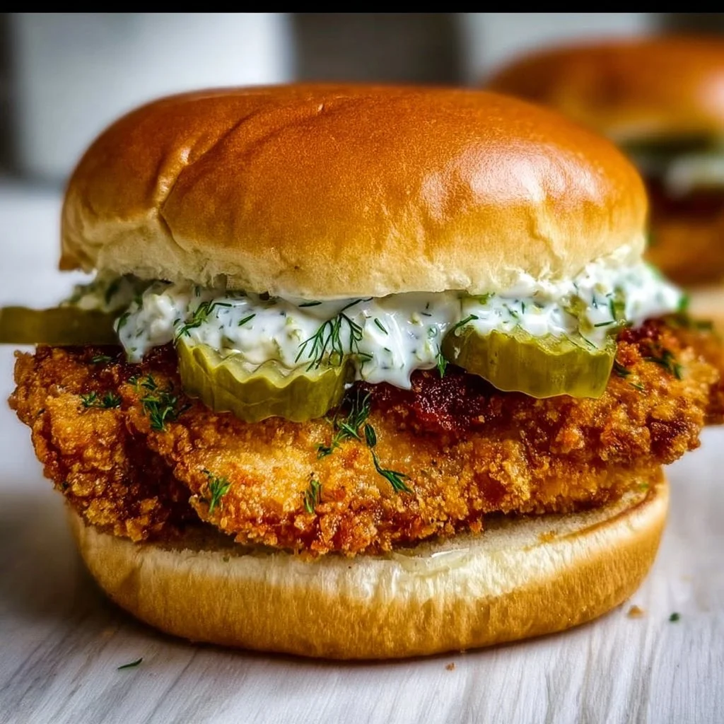 Crispy Dill Chicken Sandwich Recipe