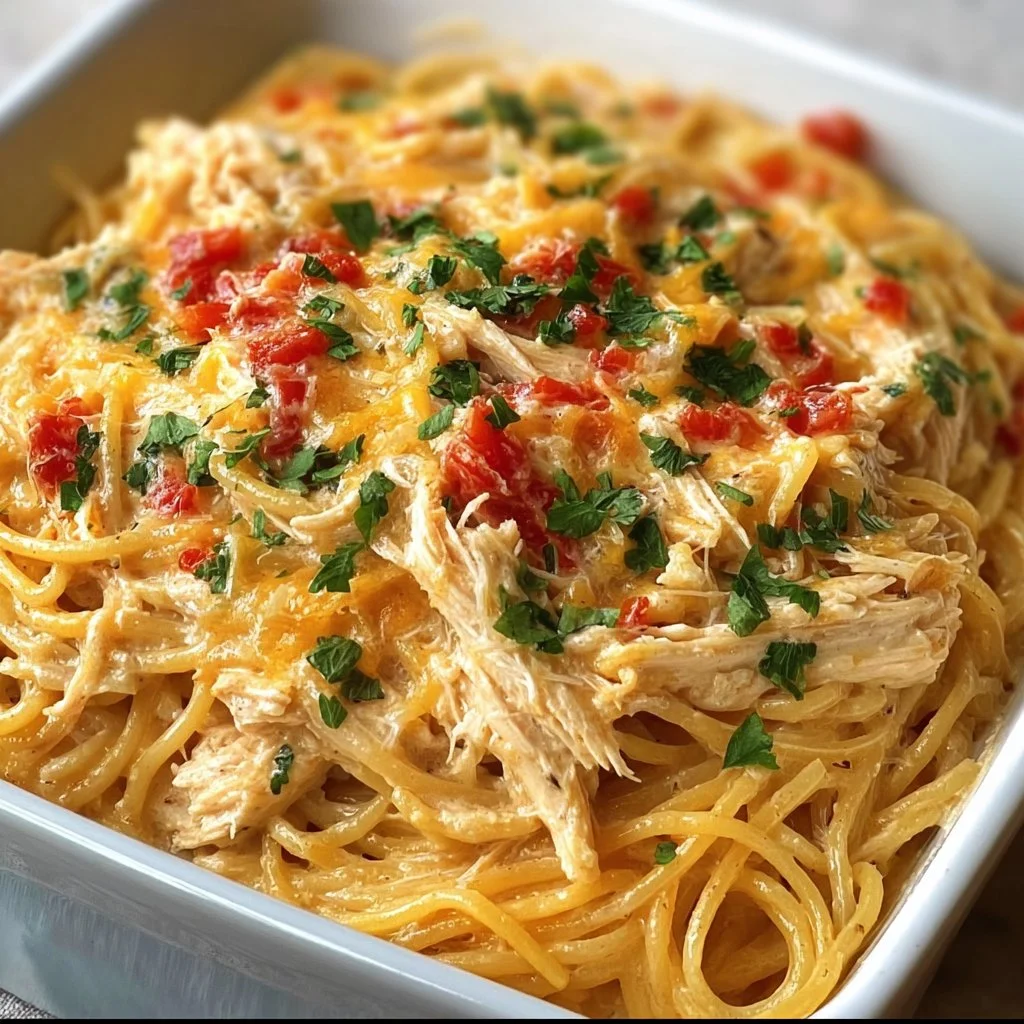 Easy Chicken Spaghetti Recipe