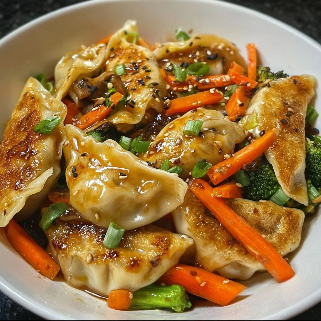 Enjoy a Tasty Potsticker Stir Fry in Just 30 Minutes!