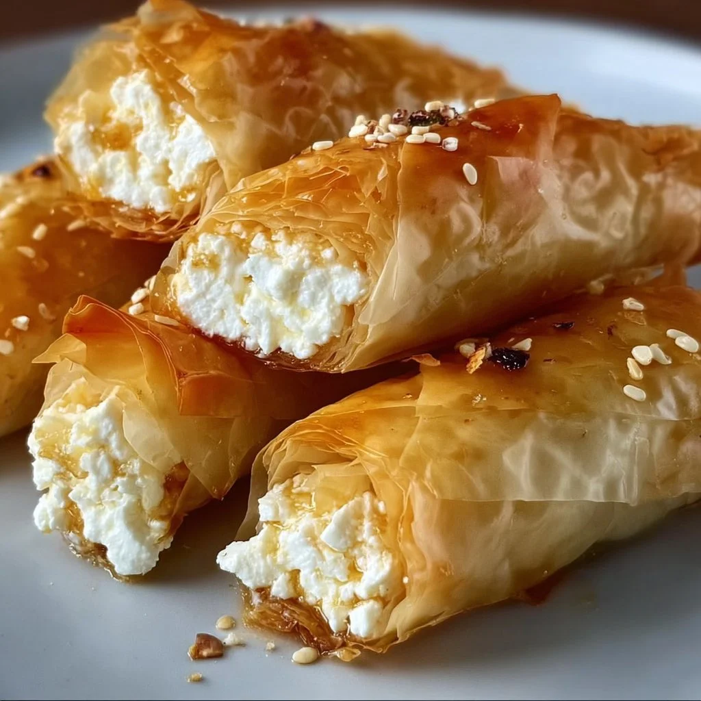 Healthy eating recipes | Phyllo dough with feta cheese