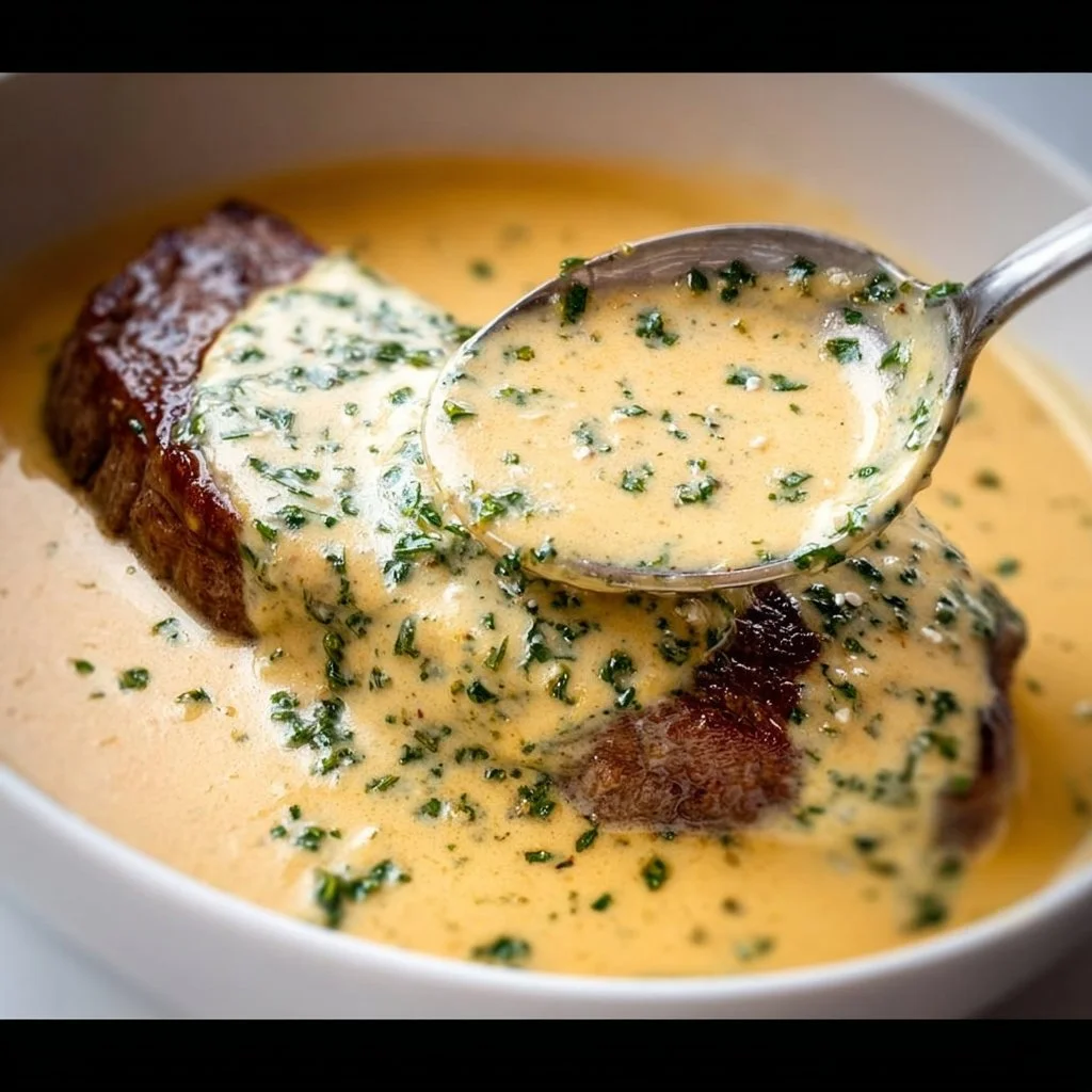 How to Make the Perfect Garlic Cream Sauce for Steak