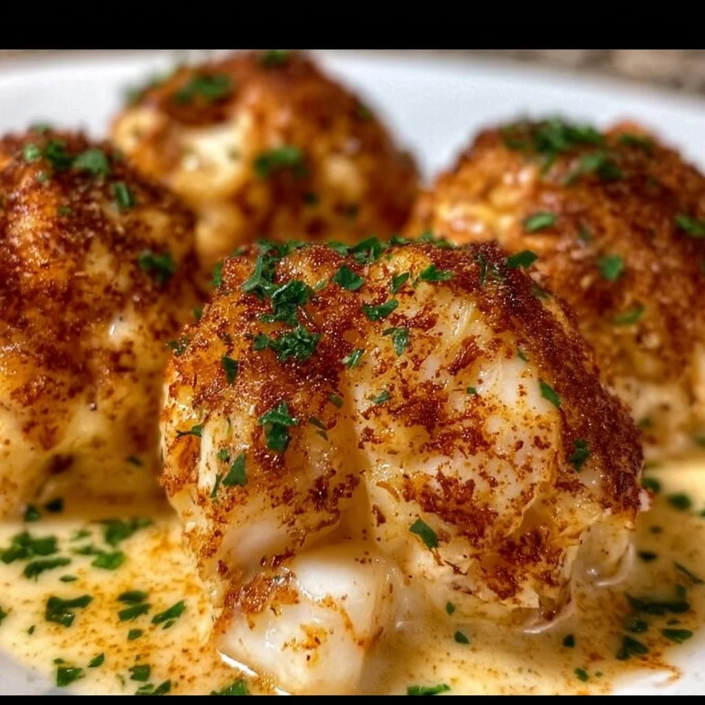 Delicious lobster crab butter bombs ready for serving