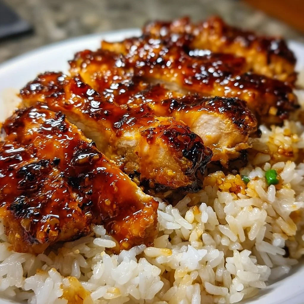 One-Pan Bold Honey BBQ Chicken Rice