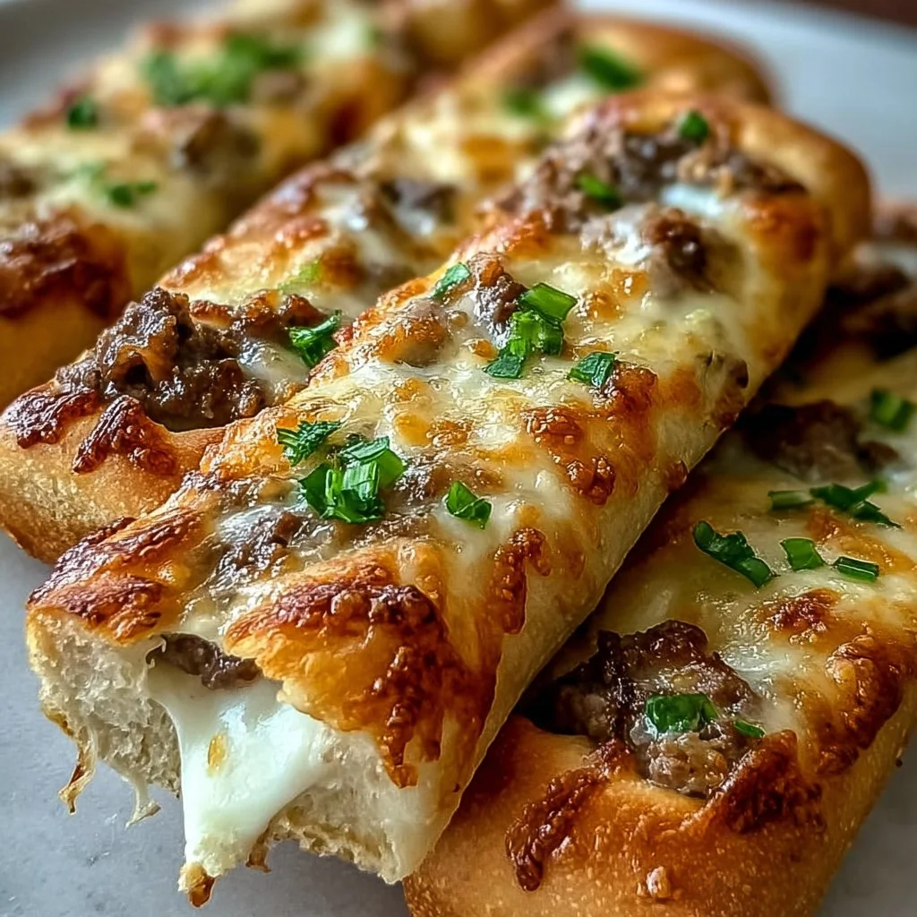 Philly Cheesesteak Breadsticks