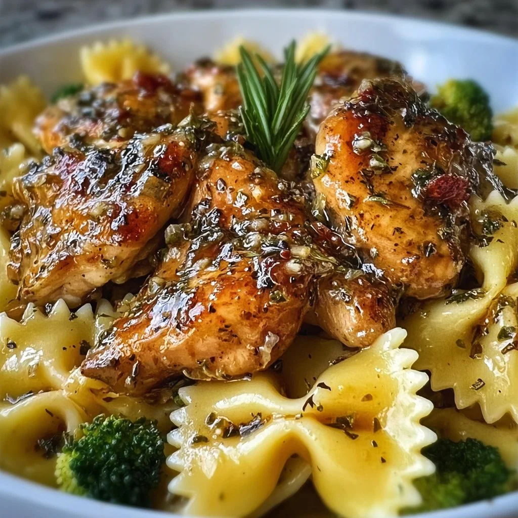 Savor the Flavor of Cowboy Butter Lemon Bowtie Chicken Today!