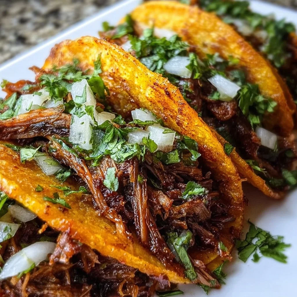 Slow Cooker Birria Tacos