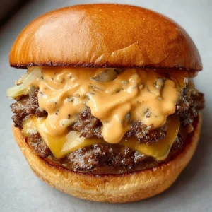 Homemade Smash Burger Sauce for delicious burgers