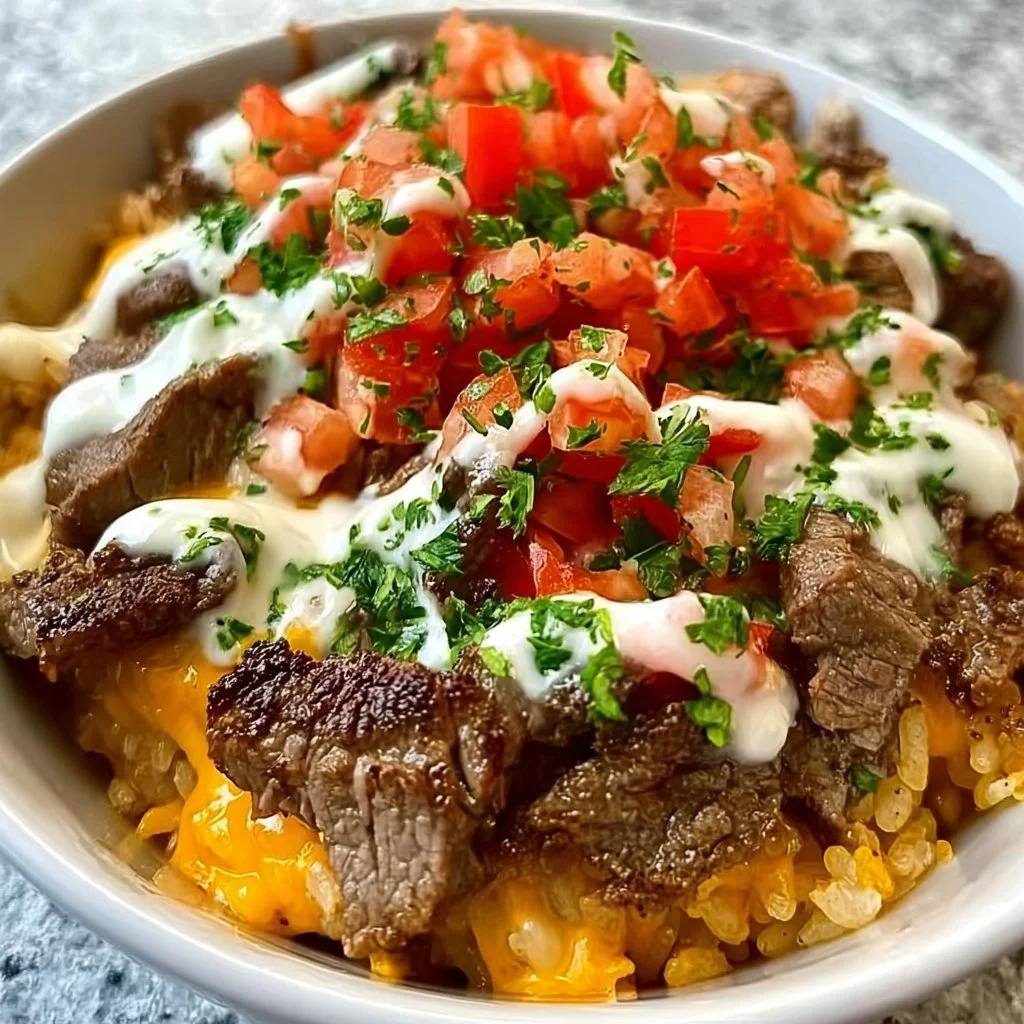 Steak Cheese Bowl