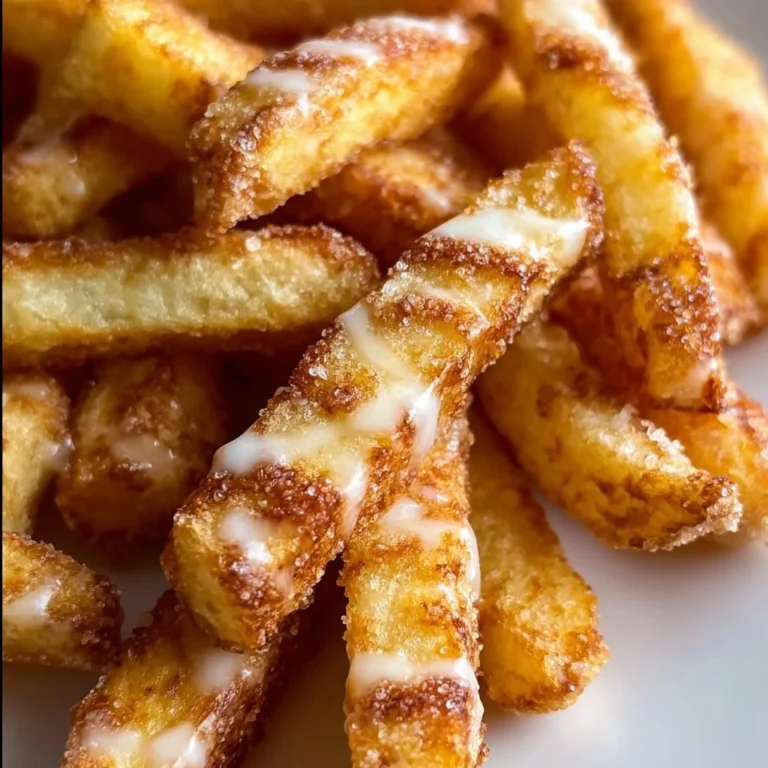 Crispy air fryer apple fries served with a delicious dipping sauce.