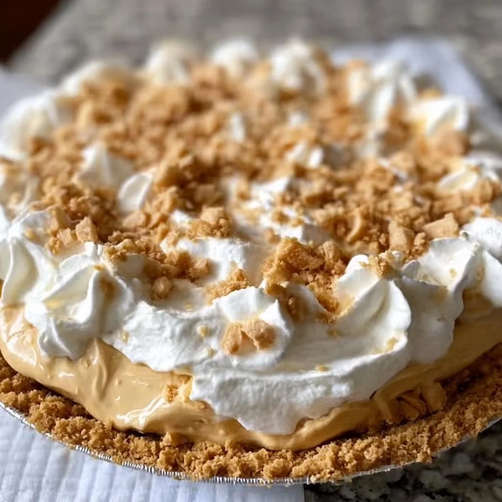 Amish Peanut Butter Cream Pie