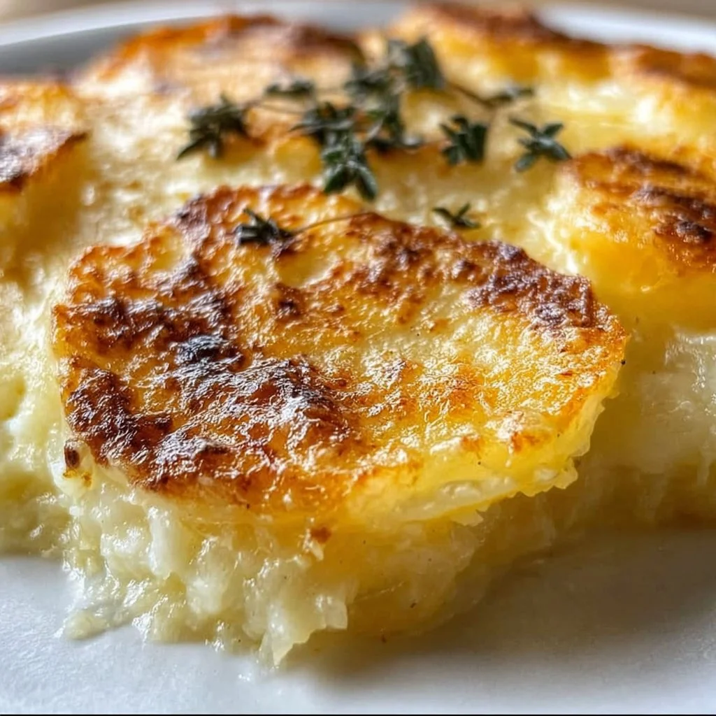 Copycat Ruth’s Chris Potatoes au Gratin