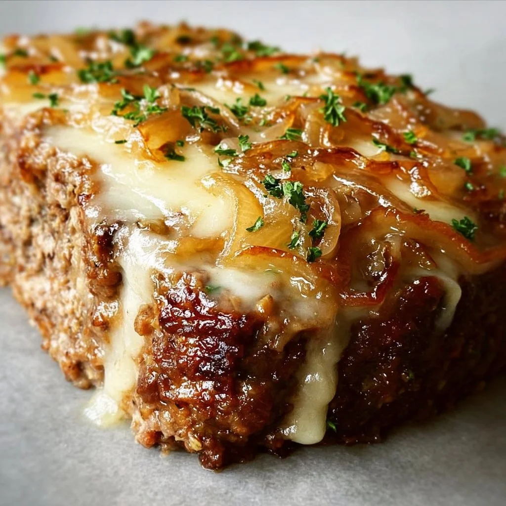 French Onion Meatloaf