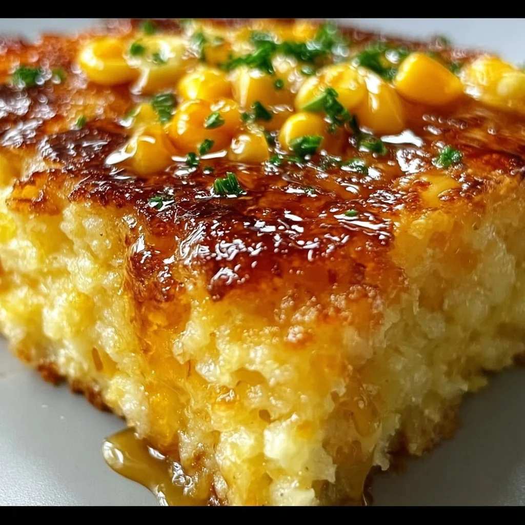 Honey Glazed Corn Casserole