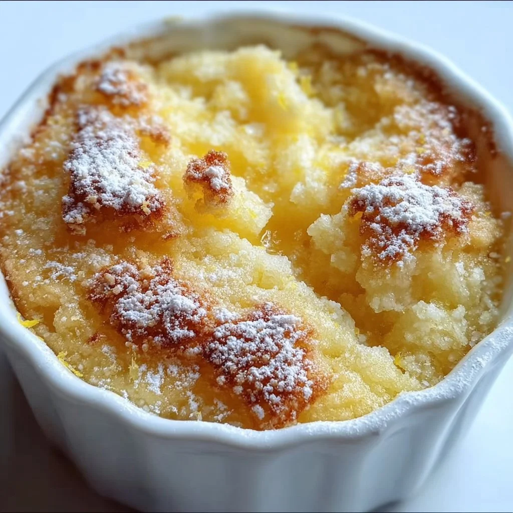 Magic Lemon Cobbler