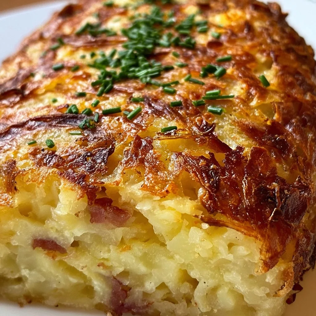Savory German Potato Cake: Comfort Food with a Twist