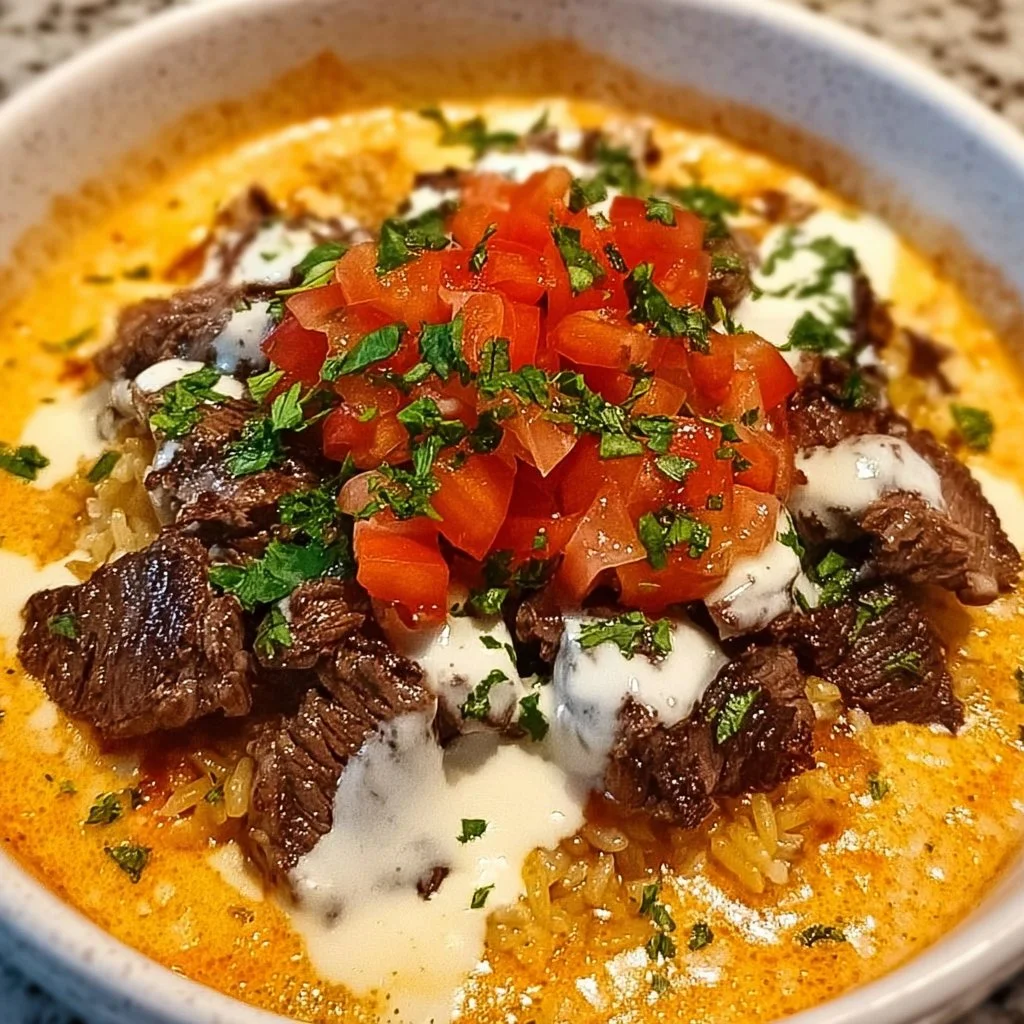 Steak Queso Bowl