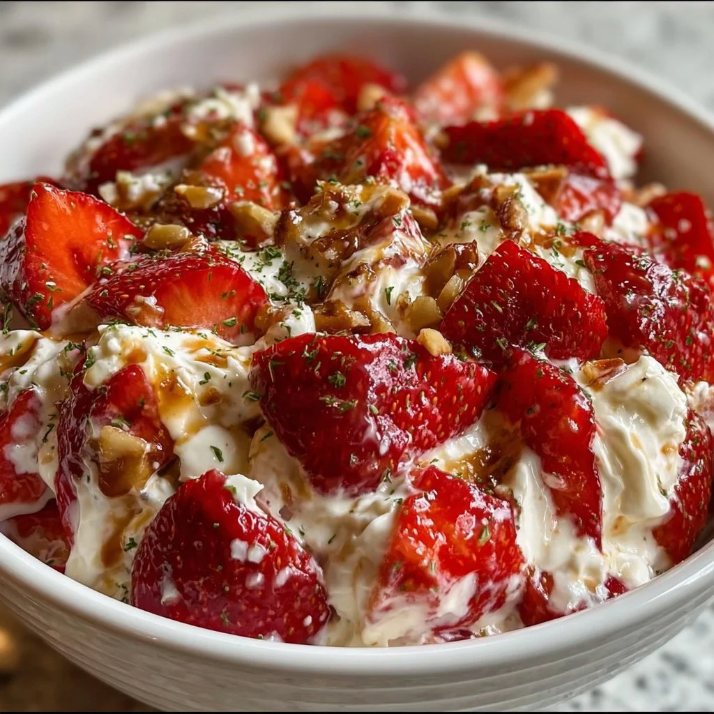 Strawberry Crackle Salad