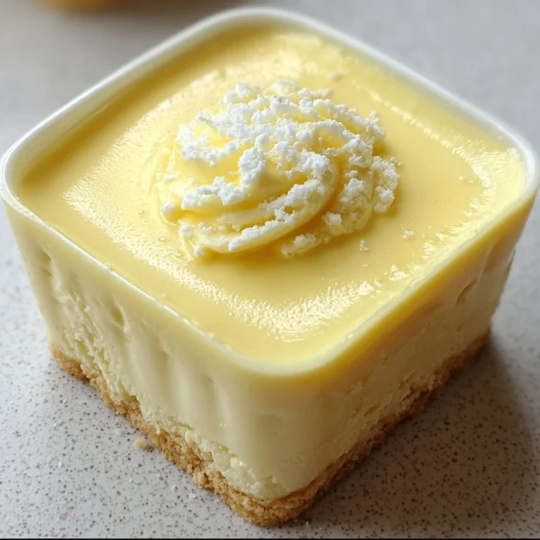 Delicious vanilla custard dessert served in a bowl with a spoon