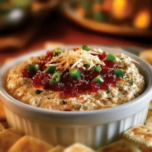 Delicious Alabama Fire Cracker Dip served with chips