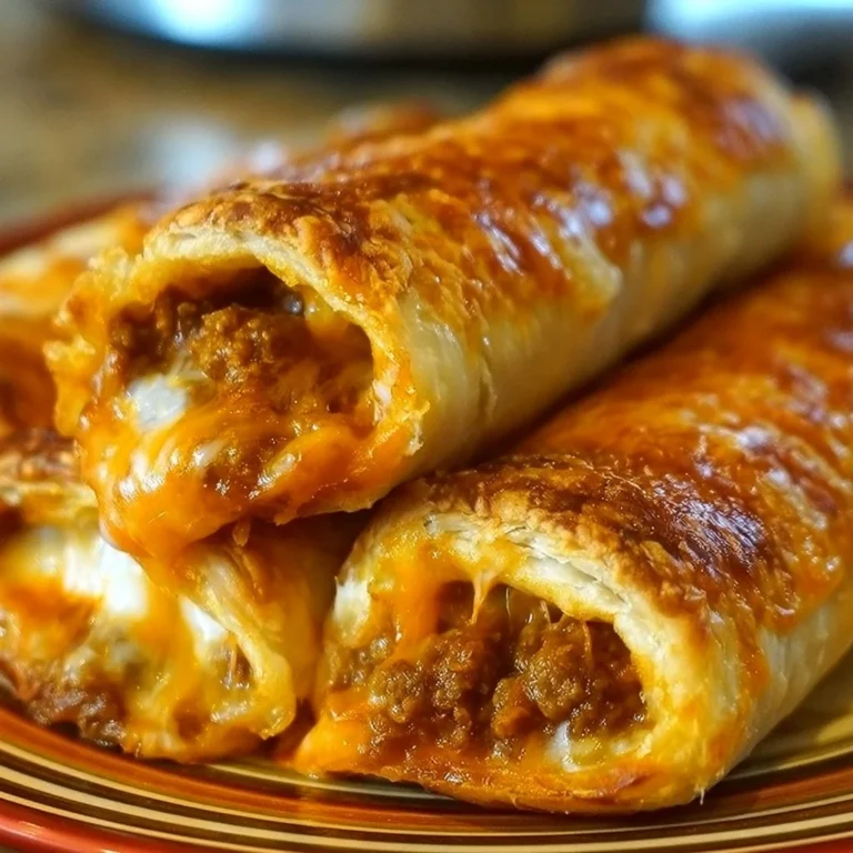 Delicious cheesy taco sticks served on a plate