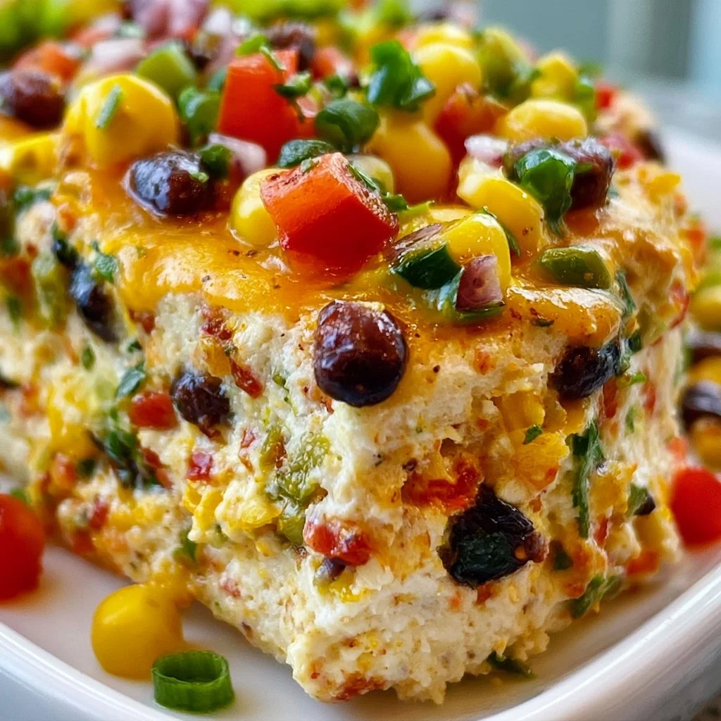 Cowboy Caviar Jalapeno Popper Cheese Log
