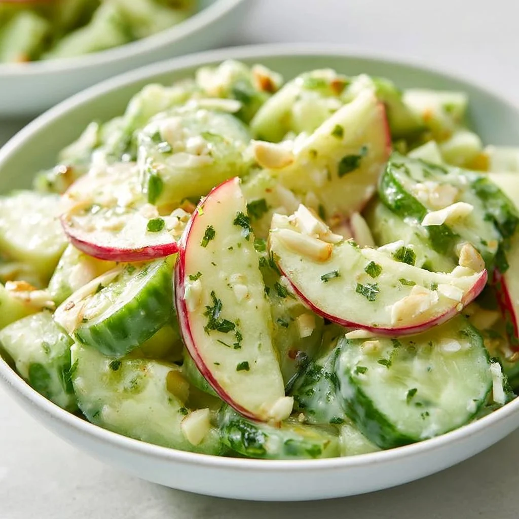 Crunchy Cucumber Apple Salad