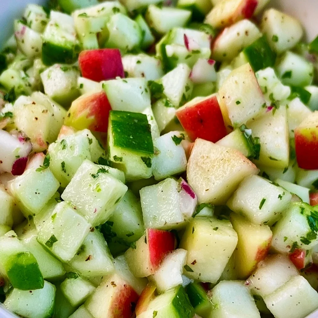 Cucumber Apple Salad