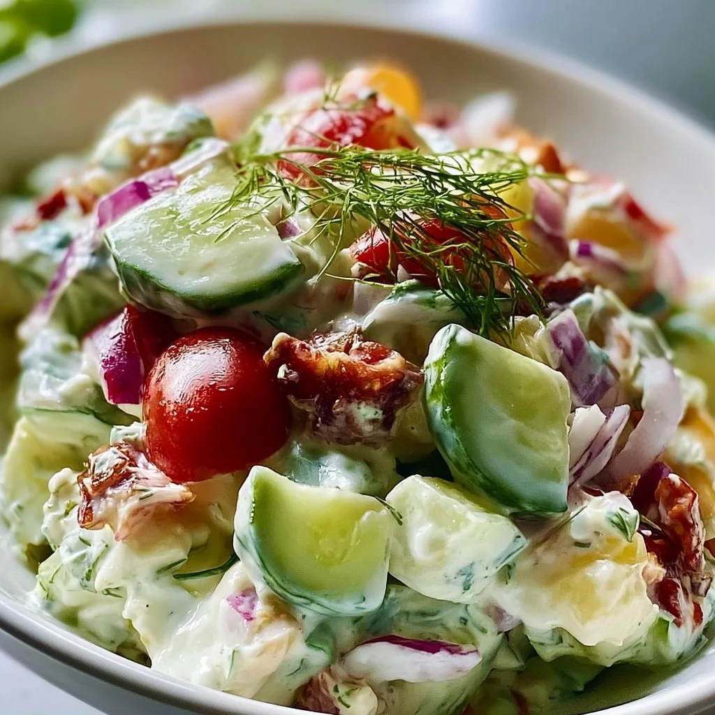 Cucumber Ranch Crack Salad