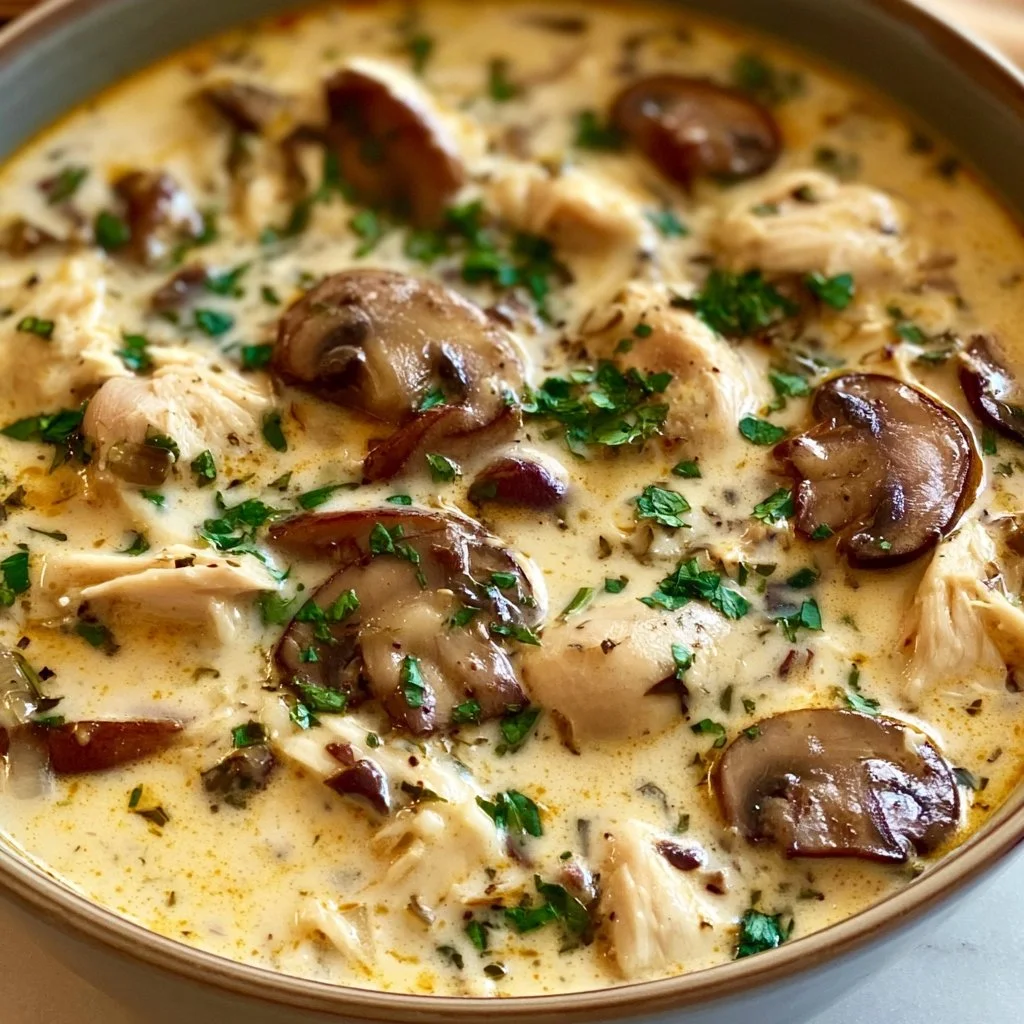 Easy Rotisserie Chicken Mushroom Soup: The Ultimate Cozy Comfort