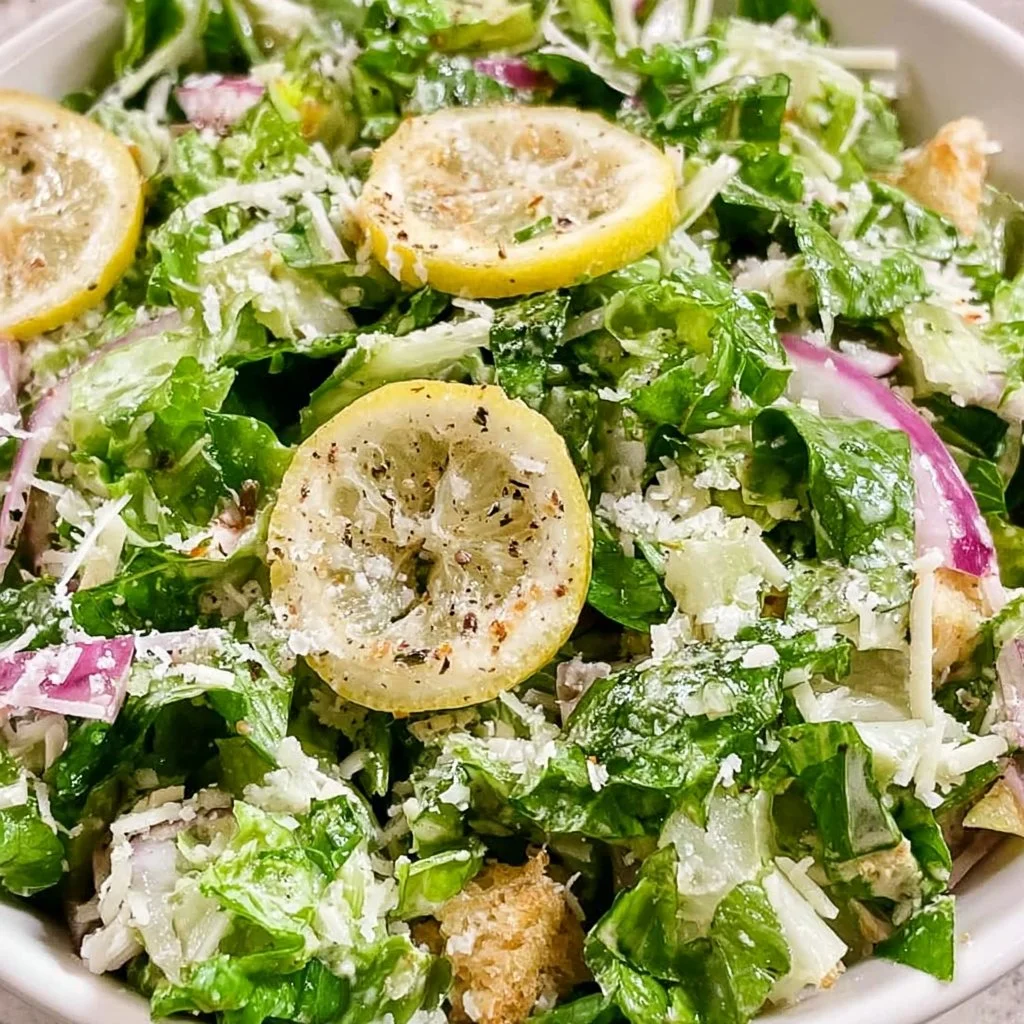 Lemon Parmesan Salad