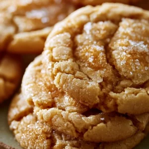 Plate of perfect butter cookies, golden brown and buttery, ready to enjoy.