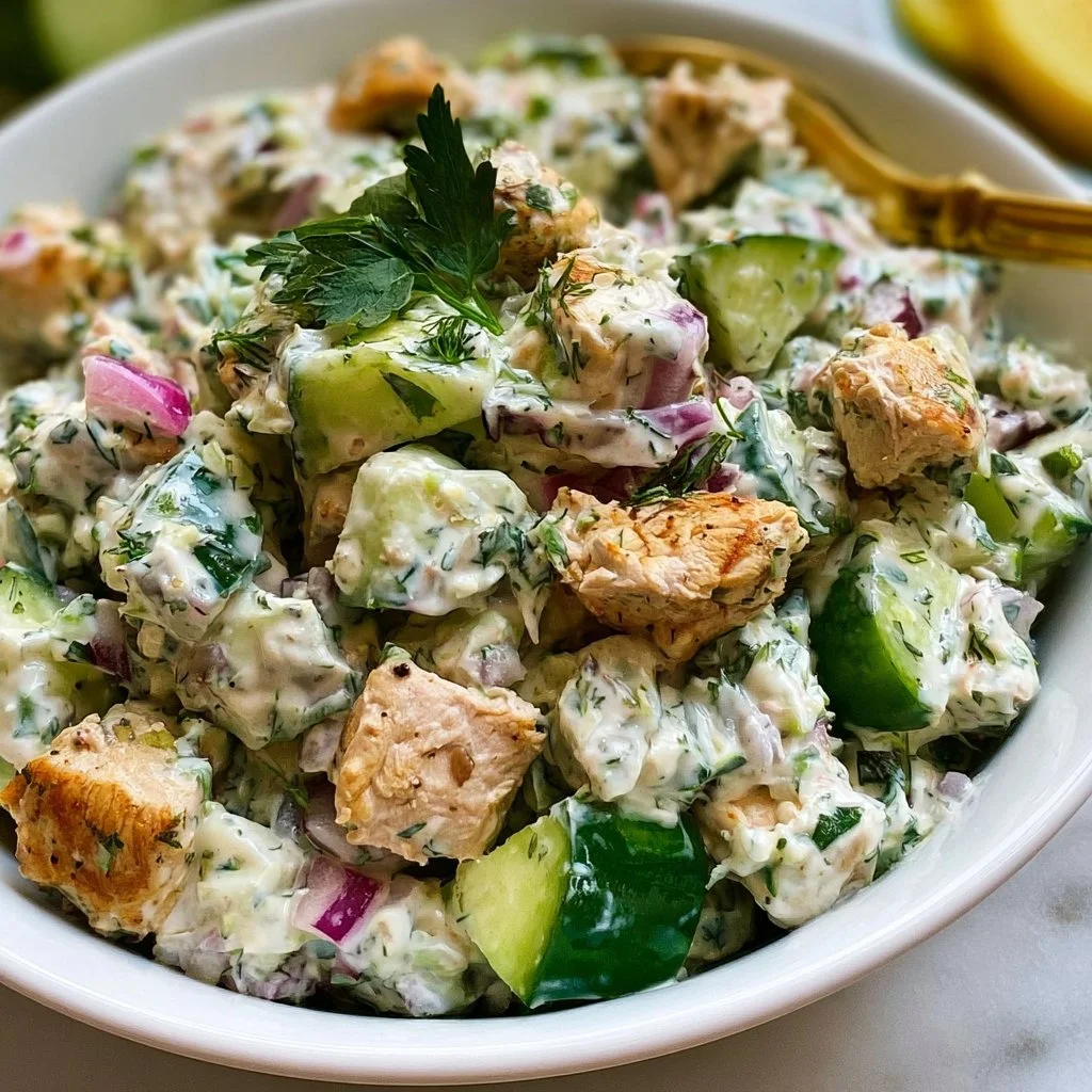 Tzatziki Chicken Salad