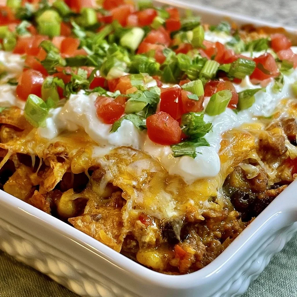 Walking Taco Casserole